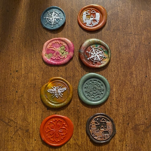 Bag of 8 Wax Seals - Picture 3 of 6